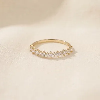 Handcrafted Lab Grown Diamond 9Kt Yellow Gold Ring Maker Handcrafted Lab Grown Diamond 9Kt Yellow Gold Ring Maker