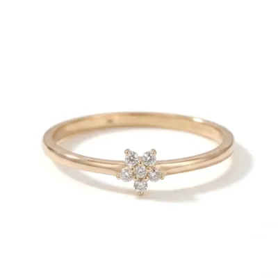 Lab Grown Diamond Yellow Gold Ring Production Lab Grown Diamond Yellow Gold Ring Production