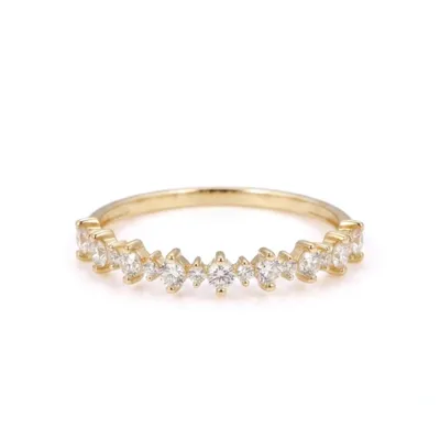 Handcrafted Lab Grown Diamond 9Kt Yellow Gold Ring Maker Handcrafted Lab Grown Diamond 9Kt Yellow Gold Ring Maker
