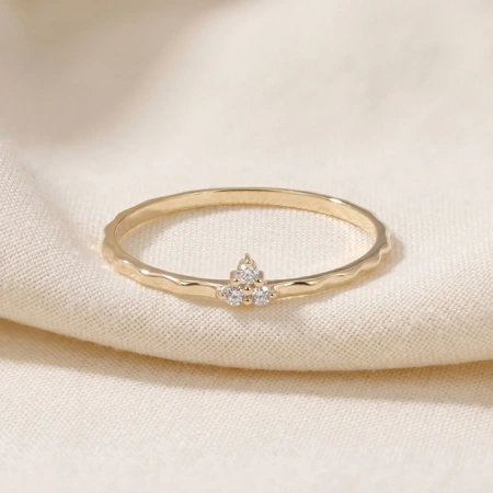 9Kt Yellow Gold Ring Maker With Lab Grown Diamond 9Kt Yellow Gold Ring Maker With Lab Grown Diamond