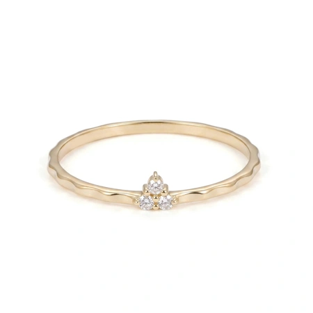 9Kt Yellow Gold Ring Maker with Lab Grown Diamond 9Kt Yellow Gold Ring Maker with Lab Grown Diamond
