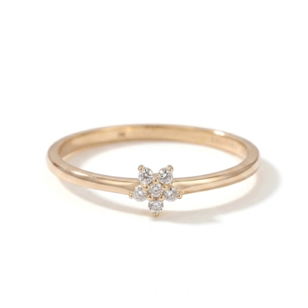 Lab Grown Diamond Yellow Gold Ring Production Lab Grown Diamond Yellow Gold Ring Production